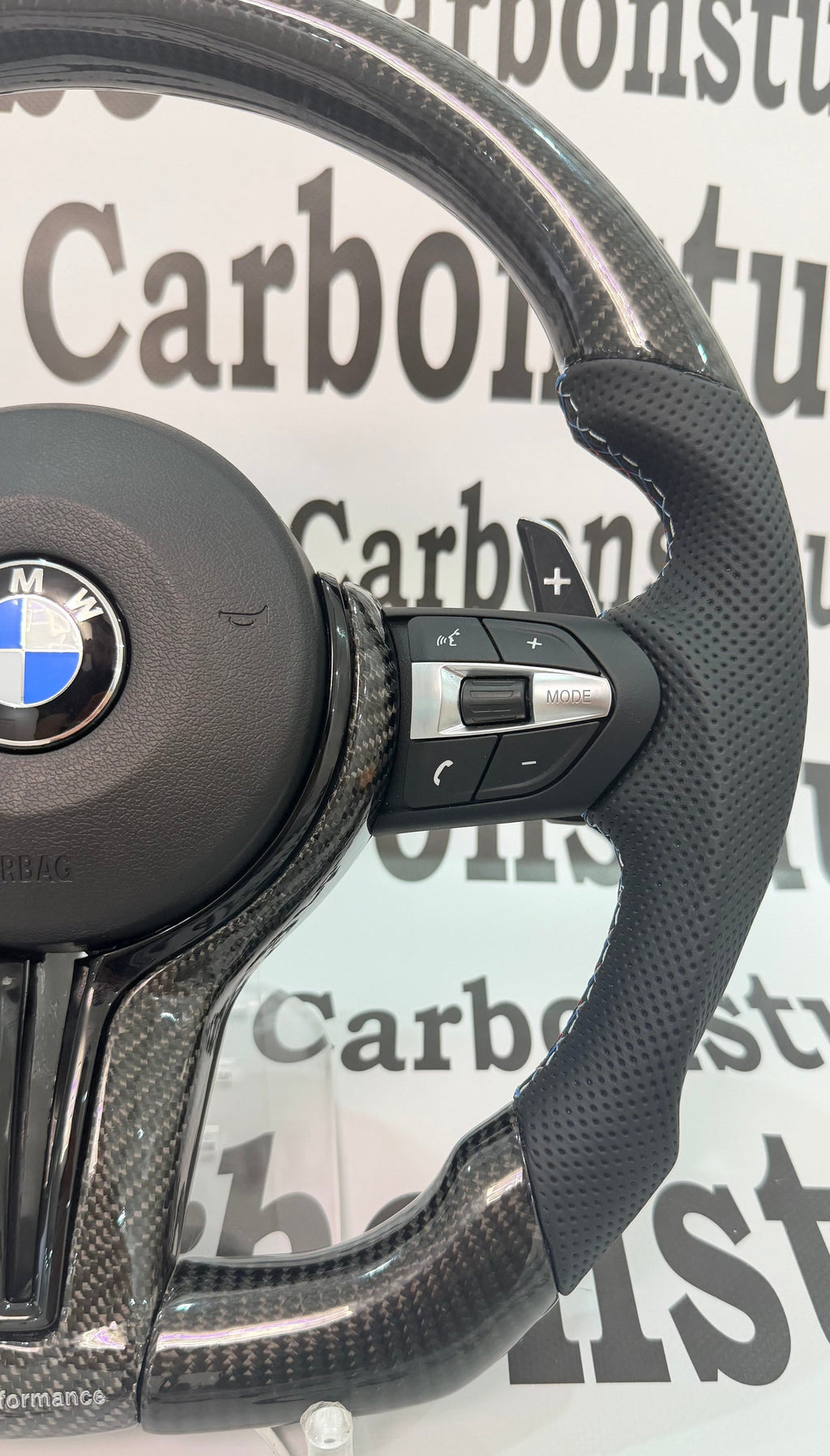 BMW F20 F30/31/32/34 CARBON FIBER STEERINGWHEEL